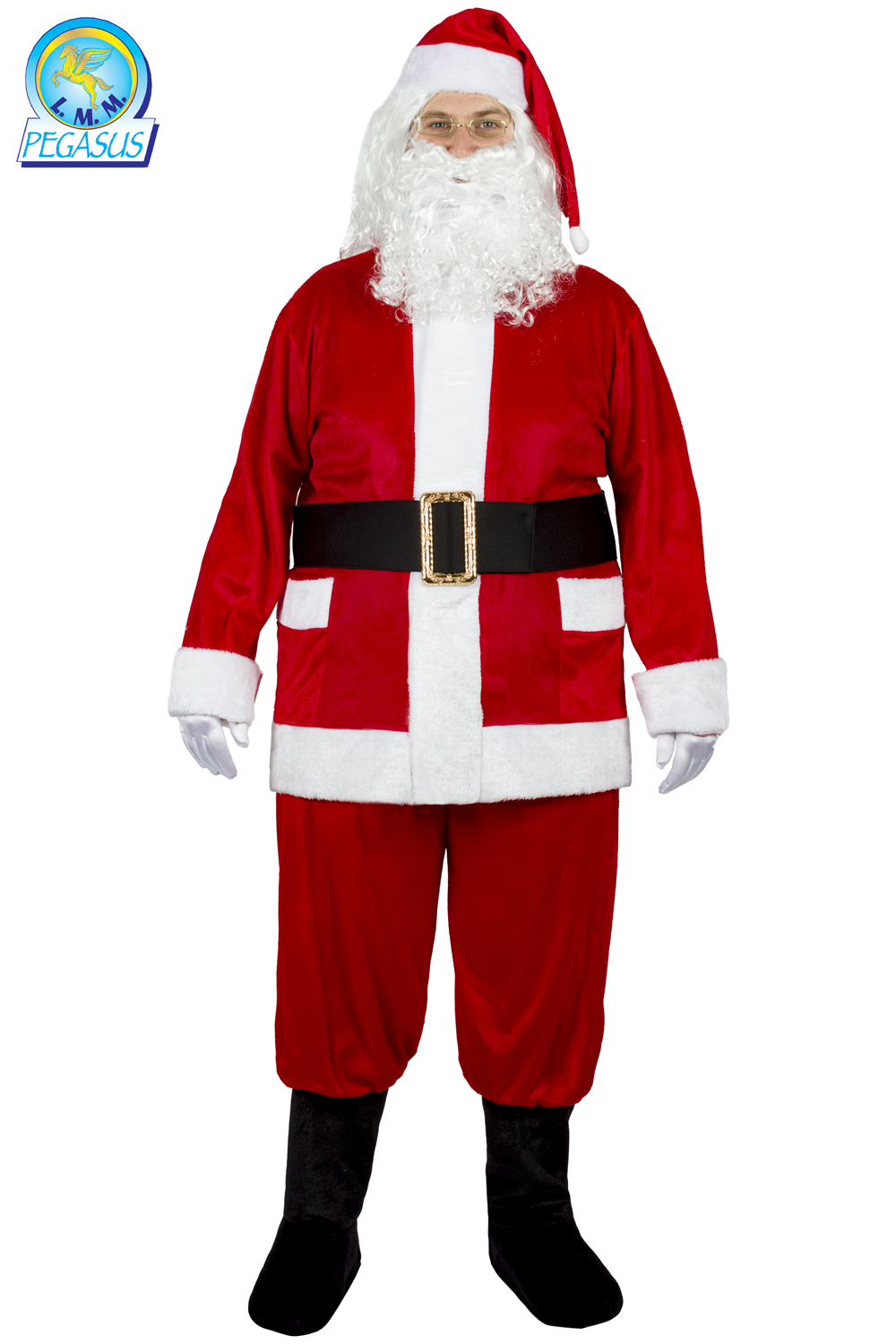 BABBO NATALE ADULTO TAGLIE FORTI 4XL